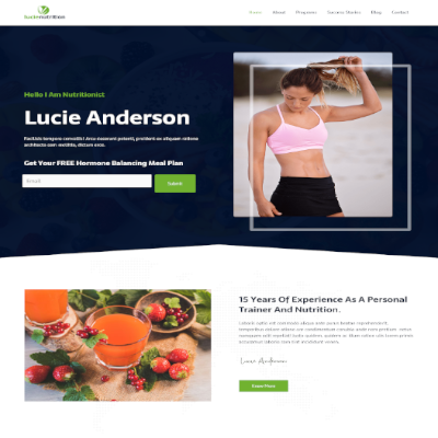 Plantilla nutritionist